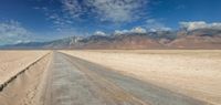 California Mountain Road in the Desert