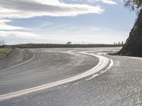 California Mountain Road: Low Clouds and Scenic Views