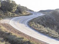 California Mountain Road with Scenic Views 003