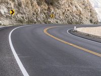 California Mountain Road Sunrise Landscape 001