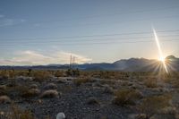 California Mountain Sky: A Picture of Nature's Landscape