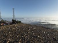 California Mountain View Overlooking the Ocean