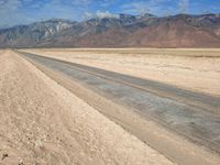 California Nature: Off-Road Track in the Mountains