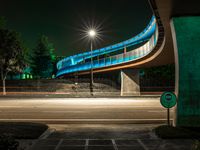 California Night: Bridge Underpass