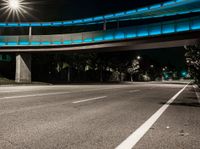 California Night: Urban Business District with Artificial Light