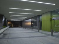 Night View of City Architecture in California