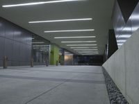 Night View of City Architecture in California