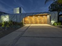 California Nights: Modern Residential Building