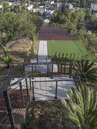 California Residential Area: Nature View from an Urban Landscape