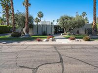 California Residential House under Clear Sky