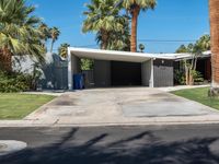 California Residential Houses on Straight Road 001