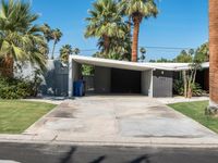 California Residential Houses on Straight Road 002