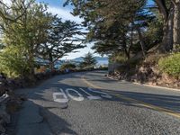 California Residential Road in San Francisco