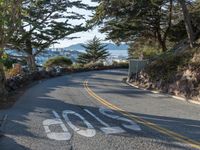 California Residential Road in San Francisco