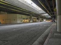 California Road: Asphalt Bridge in Los Angeles