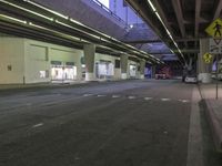 California Road: Asphalt Bridge in Los Angeles