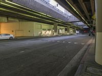 California Road: Asphalt Bridge in Los Angeles