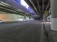 California Road: Asphalt Bridge in Los Angeles