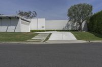 California Road: Asphalt in the Day Landscape