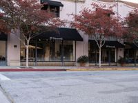 California Road with Classic Architecture