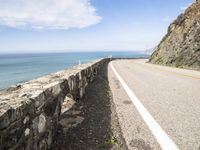 California Road: Day with Low Clouds