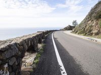 California Road: Day with Low Clouds