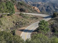 California Road with Mountain View