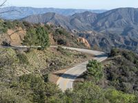 California Road with Mountain View