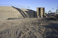 California Road: Sand and Unique Architecture