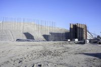 California Road: Sand and Unique Architecture