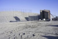 California Road: Sand and Unique Architecture