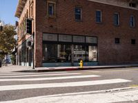 California Road: A Glimpse of an Urban Day under Clear Skies
