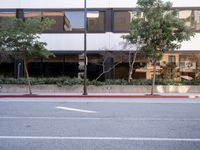 California Road: Urban Spread under Clear Skies