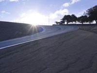 California Road Trip: Sunrise with Sun Visible