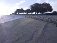 California Road Trip: Sunrise with Sun Visible