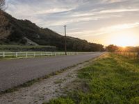 California Rural Landscape at Dawn 001