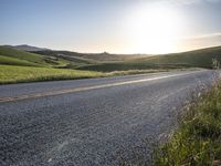 California Rural Landscape: A Sunny Morning