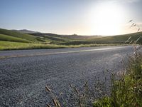 California Rural Landscape: A Sunny Morning