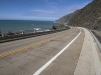 California Rural Road: A Mountain View