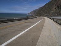 California Rural Road: A Mountain View