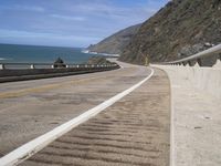 California Rural Road: A Mountain View