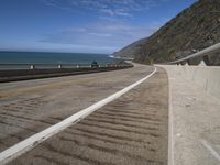 California Rural Road: A Mountain View