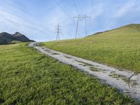 California Rural Road: Nature and Mountains