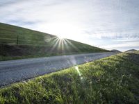 Scenic Road in California, USA