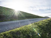 Scenic Road in California, USA