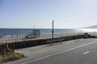 California Shoreline: A View of the Ocean with Clear Skies