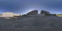 a skateboarder is attempting a grind at a skate park in california, which has been transformed