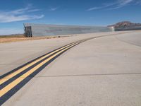 California: Straight Down the Road with Clear Skies