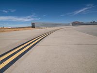 California: Straight Down the Road with Clear Skies