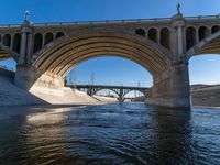 California Suburb - Concrete Bridge Underpass 001